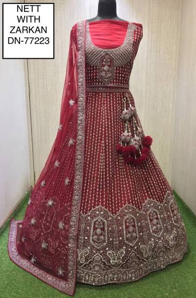Dn 77223 By Parvati Designer Wedding Lehenga Choli Collection